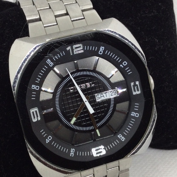 Diesel Men's Silver Watch - Picture 7 of 8